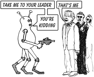 "Take Me To Your Leader"