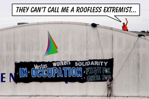 They can't call me a roofless extremist...