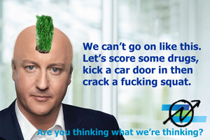 We can't go on like this...