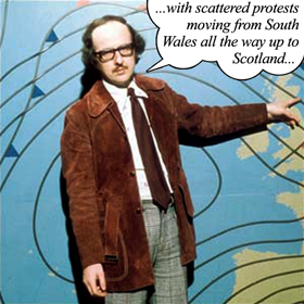 The Camp for Climate Action moves from Wales to Scotland