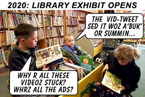 Shush - libraries are having protests against the cuts