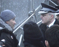 Demo at Brand St Detention Centre, Glasgow, Nov 2005