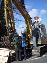 Shepton Mallet anti-Tescos action